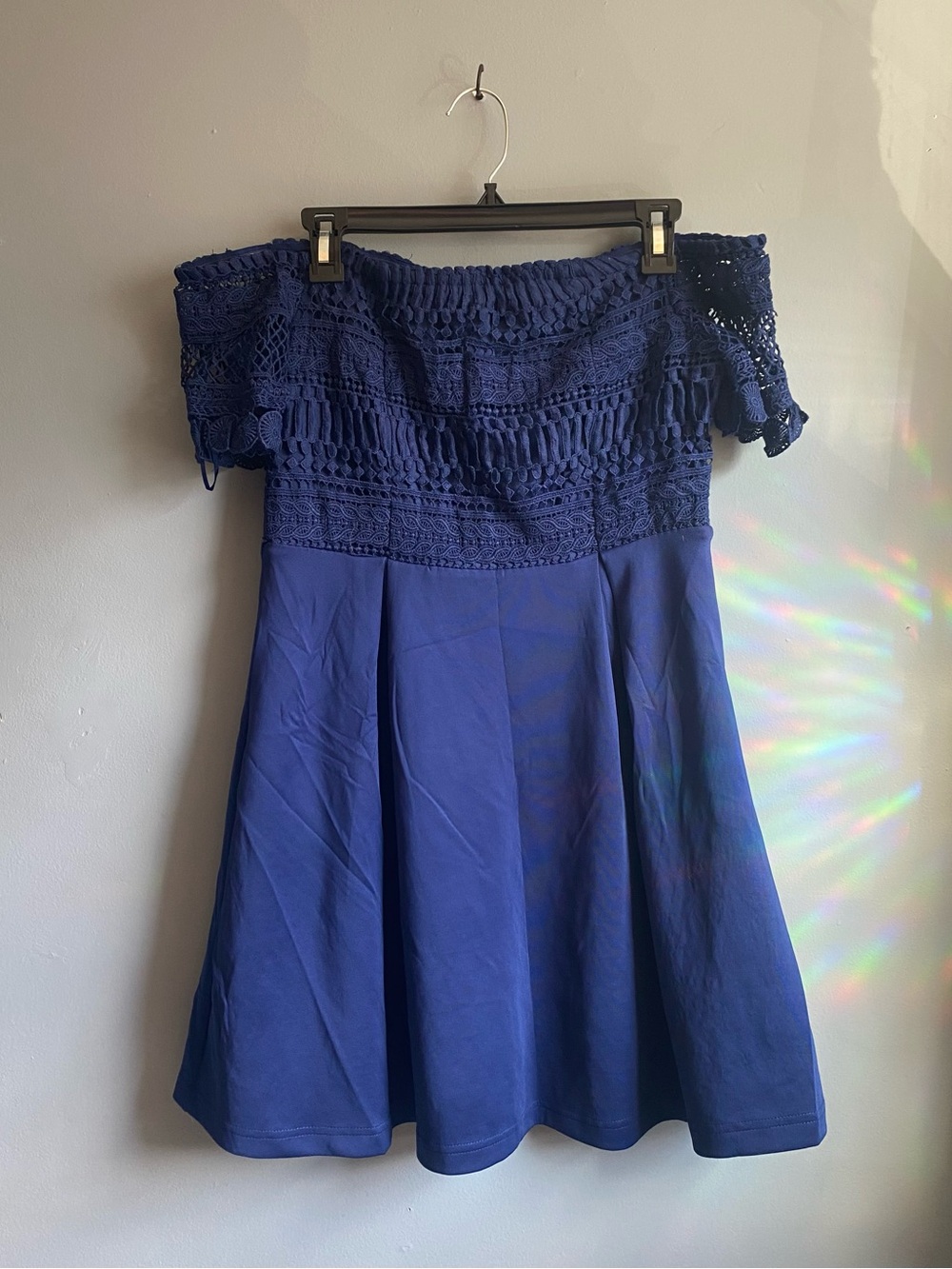 Francesca’s Off The Shoulder Formal Dress